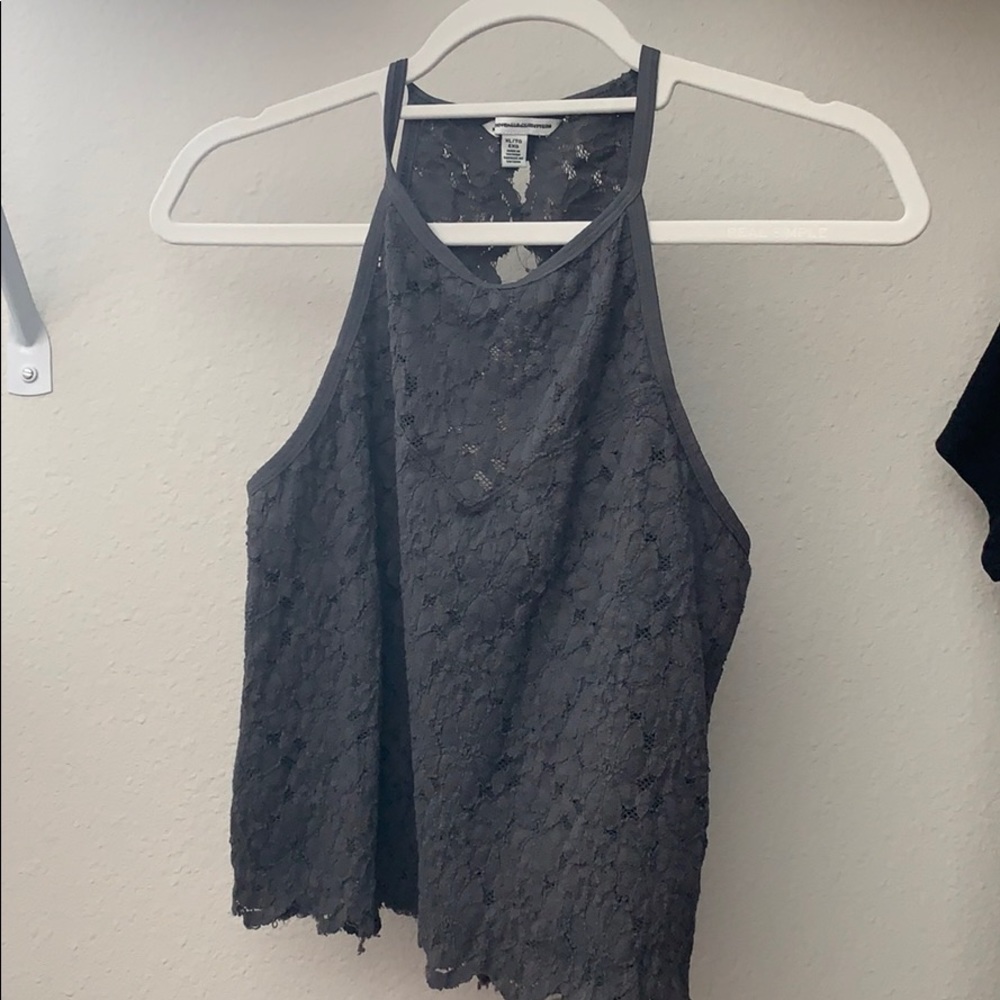 Halter Crop Top American Eagle